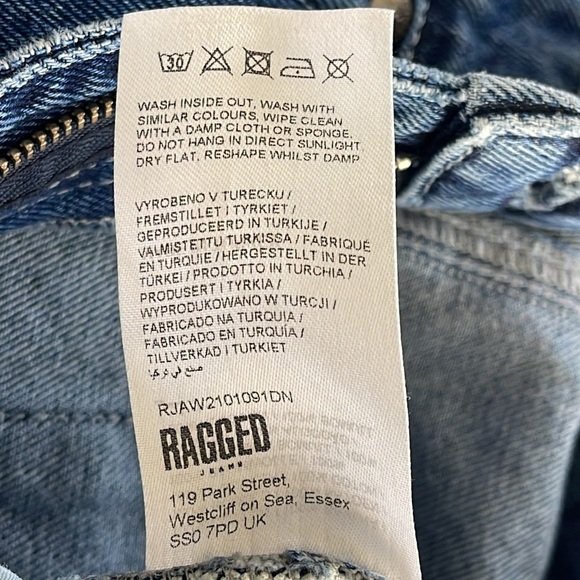 The Ragged Priest Questioner Long Sleeve Dark Blue Boiler Suit Size Small - Picture 14 of 16